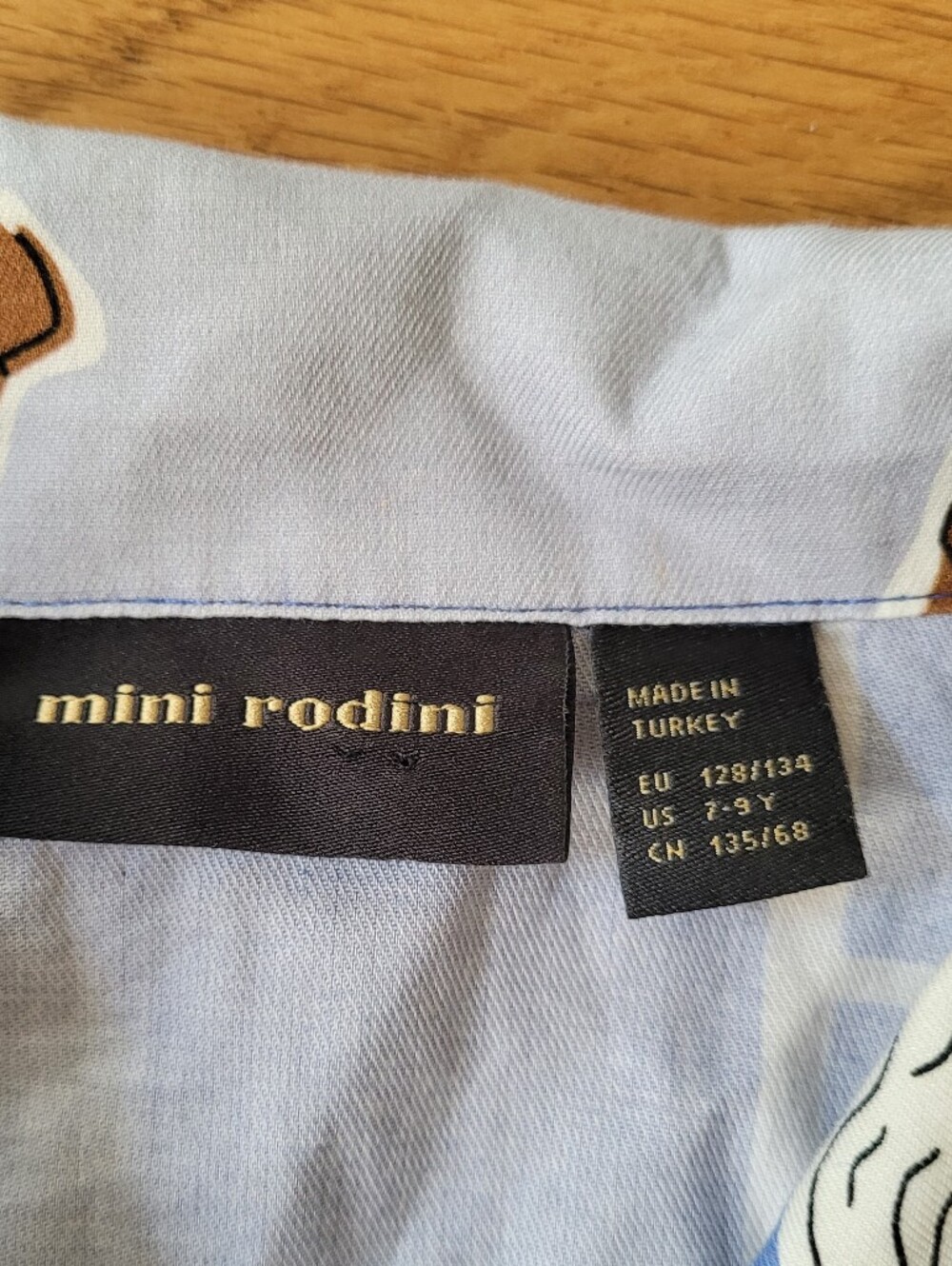 MINI RODINI HORSE PRINT WOVEN DRESS - Picture 5 of 5
